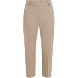 Pantalon - Effen - Katoen - 7/8 Lengte - Mid Waist