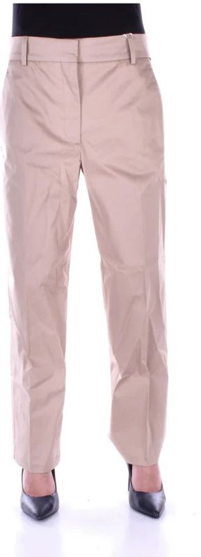 Pantalon - Effen - Katoen - 7/8 Lengte - Mid Waist