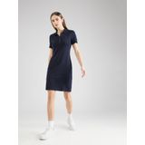 Tommy Hilfiger - Polojurk - Donkerblauw - Katoen/Elastaan