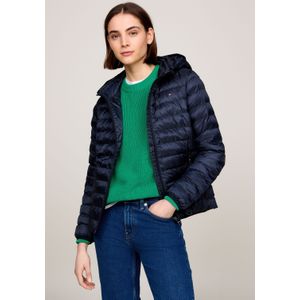 Tommy Hilfiger - Lichtgewicht Jack - Gewatteerd - Polyester - Met Capuchon
