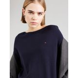 Tommy Hilfiger - WW0WW42050 Pullover - Marineblauw - Biologisch Katoen