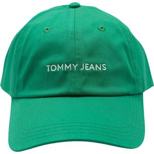 Tommy Jeans pet TJW Linear groen