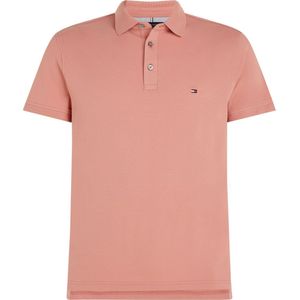 Tommy Hilfiger 1985 Slim Polo - heren poloshirt - oudroze