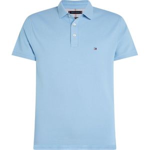 Tommy Hilfiger 1985 Slim Polo, heren poloshirt, lichtblauw