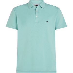 Tommy Hilfiger 1985 Slim Polo - heren poloshirt - licht aqua