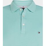 Tommy Hilfiger 1985 Slim Polo - heren poloshirt - licht aqua