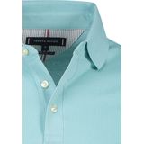 Tommy Hilfiger 1985 Slim Polo - heren poloshirt - licht aqua