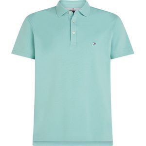 Tommy Hilfiger - 1985 Slim Polo - Poloshirt - Licht Aqua - Katoen
