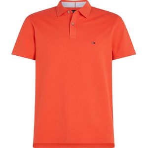 Tommy Hilfiger 1985 Regular Polo - heren poloshirt - zonnig oranje