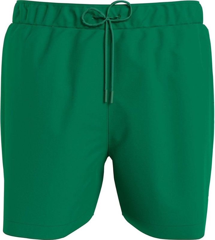 Tommy Hilfiger Medium Drawstring Heren Zwembroek - Groen - Maat S