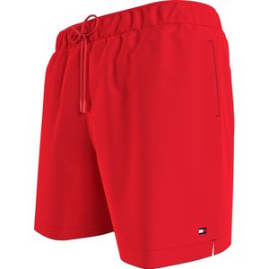 Tommy Hilfiger Medium Drawstring swimshort heren zwembroek rood