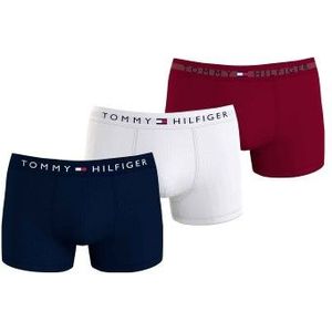 Tommy Hilfiger - Broek - Blauw - Katoen