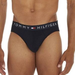 Tommy Hilfiger - Slips - Zwart - Katoen - Set van 3