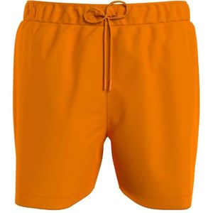 Tommy Hilfiger Zwemshorts voor heren, medium trekkoord, middellang, Oranje (Rich Ochre), S