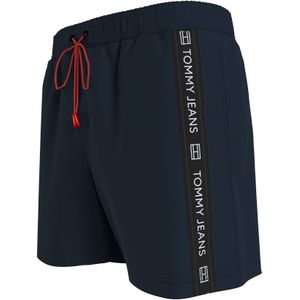 Tommy Hilfiger - Heren Zwemshort - Blauw - Polyester - Met Mesh Binnenbroek