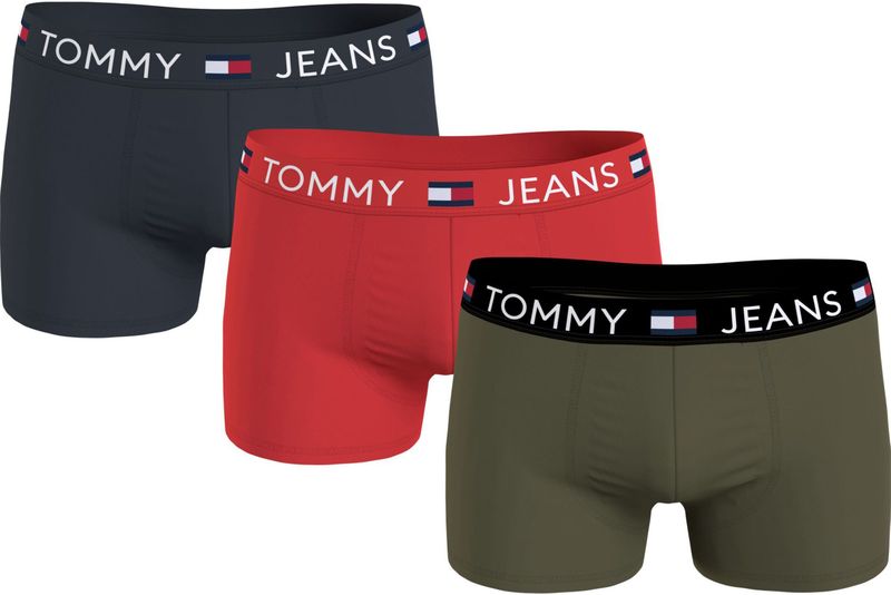 Tommy Hilfiger - 3-Pack Trunk Boxers - Veelkleurig - Heren - Katoen