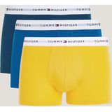 Tommy Hilfiger - Trunk - Boxershorts - Blauw/Lichtblauw/Rood - 3-Pack