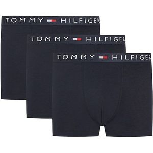 Tommy Hilfiger - Heren Trunk - Blauw - Katoen