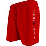 Tommy Hilfiger - Original Logo - Zwemshort - Rood - Elastische Tailleband