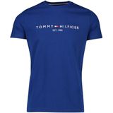 Tommy Hilfiger T-shirt Logo Mid Blauw
