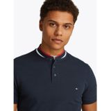 Tommy Hilfiger Heren Mao RWB Tipped Slim Polo S/S Polo's, Blauw, XS, woestijn hemel, XS