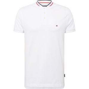 Tommy Hilfiger - MW0MW34752 - Poloshirt - Wit - Katoen - Korte Mouwen