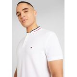 Tommy Hilfiger - MW0MW34752 - Poloshirt - Wit - Katoen - Korte Mouwen