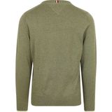 Tommy Hilfiger - Pullover - Groen - Biologisch Katoen