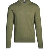 Tommy Hilfiger - Pullover - Groen - Biologisch Katoen