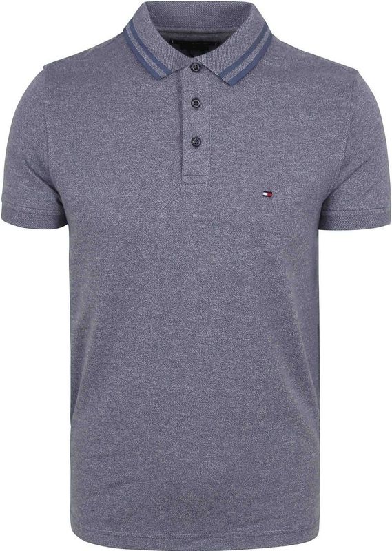 Tommy Hilfiger poloshirt korte mouw donkerblauw