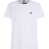 Tommy Hilfiger - Monogram Tee - T-shirt - Wit - Korte Mouw - O-hals