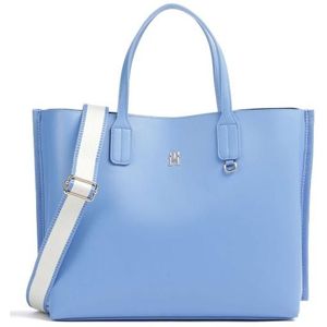 Tommy Hilfiger Iconic Tommy Shopper Tas 34 cm blue spell