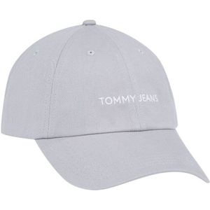 Tommy Jeans pet met logo lichtgrijs