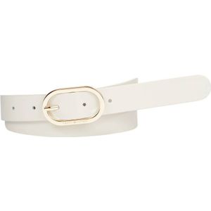 Tommy Hilfiger leren riem Chic ecru