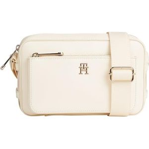 Tommy Hilfiger Iconic Tommy Crossbody tas ivoor