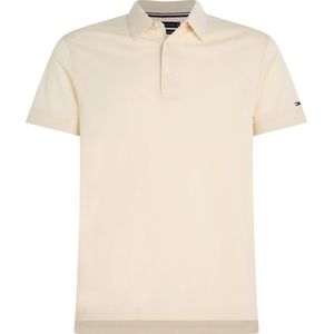 Tommy Hilfiger Dc Es Mercerized Pique Slim Polo - heren poloshirt - beige