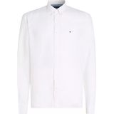 Tommy Hilfiger - Overhemd - Wit - Linnen - Pigment Dyed Linen Regular Fit