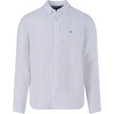 Tommy Hilfiger - Pigment Dyed - Overhemd - Wit - Regular Fit