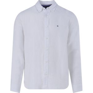 Tommy Hilfiger - Pigment Dyed - Overhemd - Wit - Regular Fit