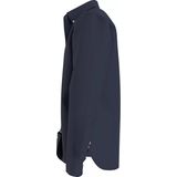 Tommy Hilfiger - Pigment Dyed Shirt - Popeline - Middenblauw - 100% Linnen