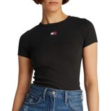 TOMMY HILFIGER - DW0DW17881 - T-shirt - Effen - Dames