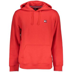 Tommy Hilfiger, Heren, Sweatshirts & Hoodies, Rood, Maat: M Katoen,