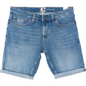 Tommy Jeans Heren Scanton Short BH0131, Denim Medium, 27W, Denim Medium, 27W