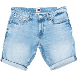 Tommy Hilfiger, Heren, Korte broeken, Blauw, Maat: W31 Denim,