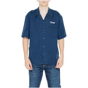 Tommy Hilfiger Jeans Blauw Resort Vacation Shirt