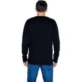 Tommy Hilfiger - Longsleeve Trui - Zwart - 100% Biologisch Katoen