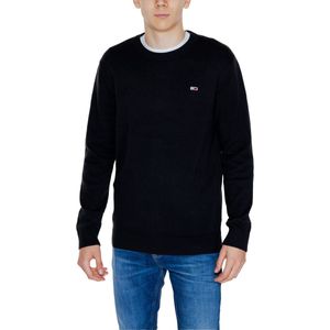 Tommy Jeans - Tjm Slim Essential - Herentrui - Zwart