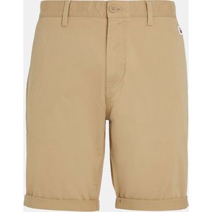 Tommy Hilfiger, Korte broeken, Heren, Beige, W30, Klassieke Bermuda Shorts