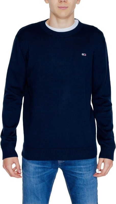 Tommy Jeans, Heren, Truien, Blauw, Maat: XS