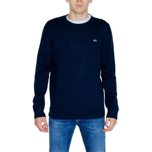 TOMMY JEANS - TJM SLIM ESSENTIAL LIGHT SWEATER - Gebreide Trui - Dark Night Navy